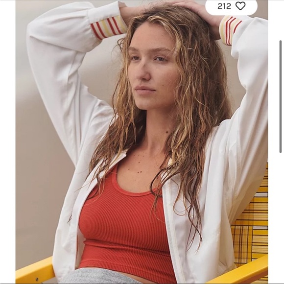 NWOT Free People Top Seed Tennis Jacket, S - Picture 4 of 5